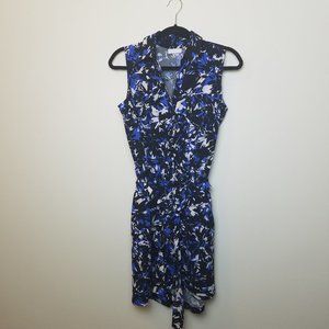 NWOT New York & Company Belted Romper Size M